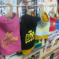 フレンチブルドッグとパグの洋服